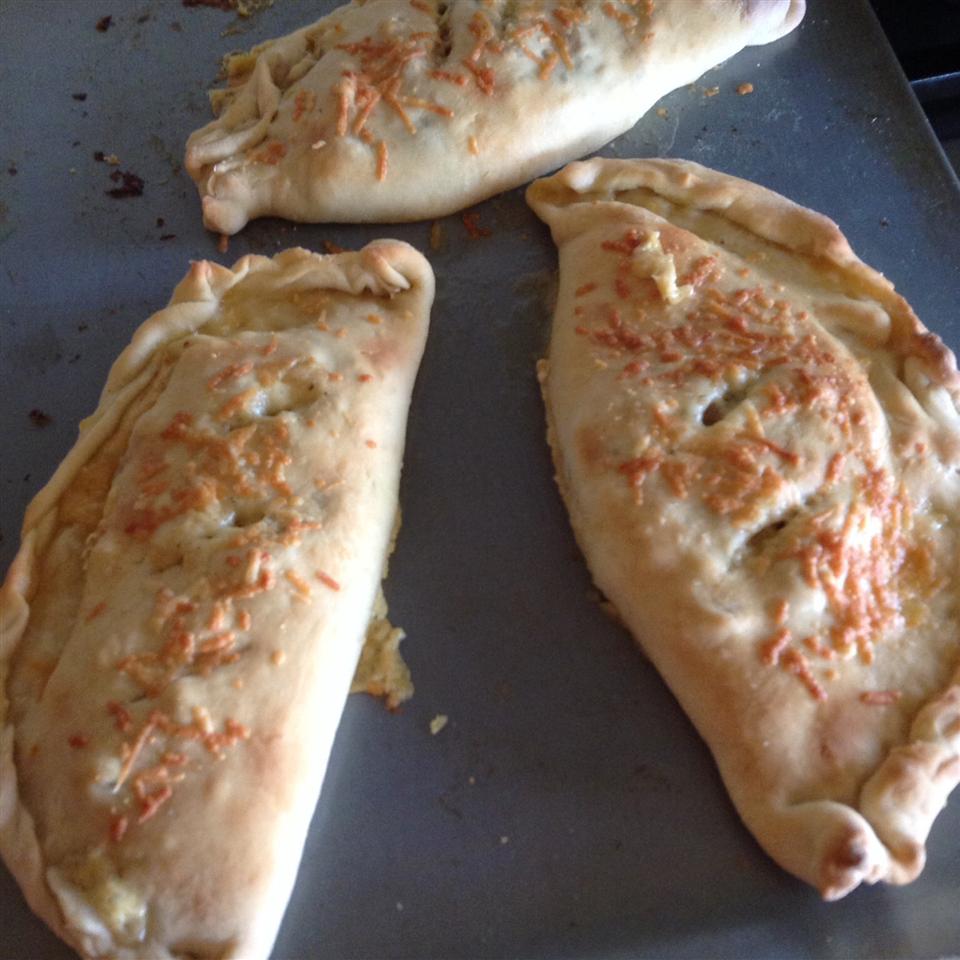 Sausage, Spinach and Ricotta Calzone 