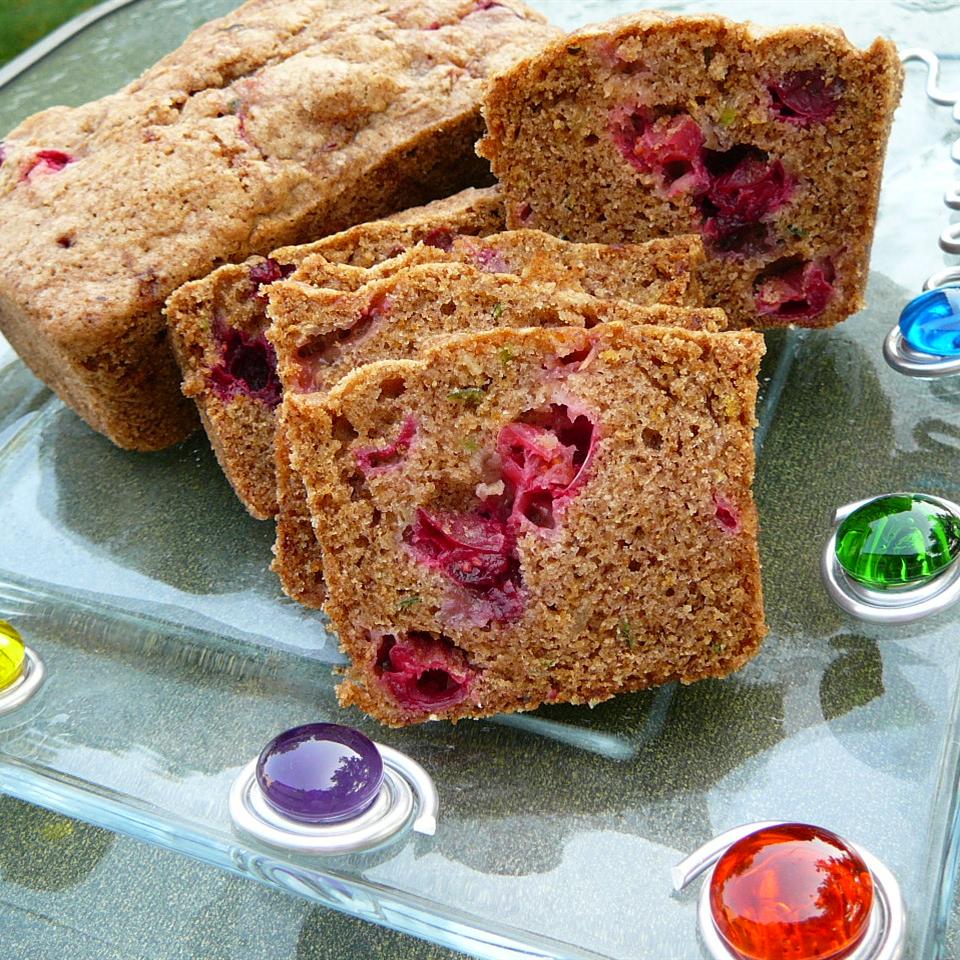 <p>Zucchini bread gets a brunch-ready fruity upgrade in this easy quick bread recipe. Orange zest and dried cranberries, plus a few warm baking spices, nearly disguise all the veggies in case you're planning to share this no-yeast bread with a picky eater.</p>
                          