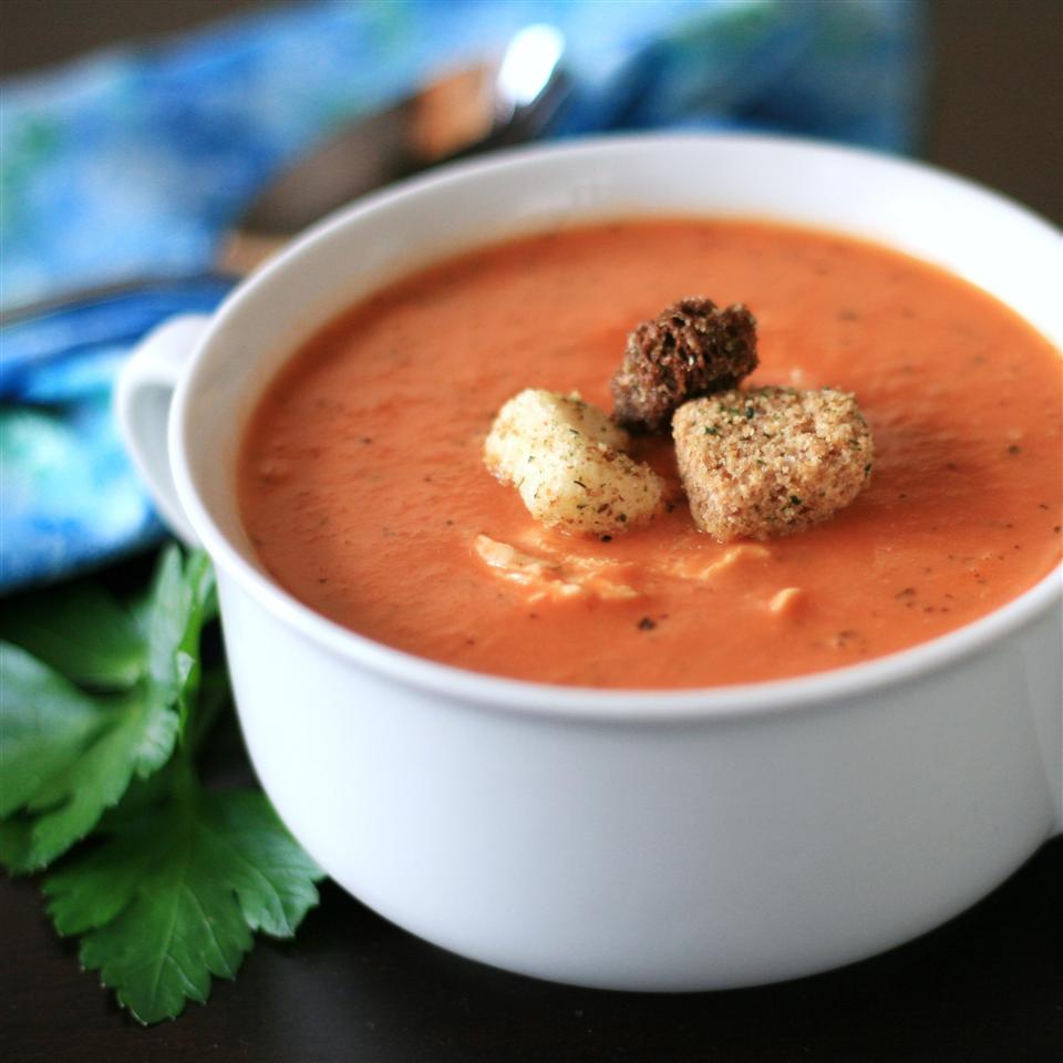 Tomato Bisque with Chicken