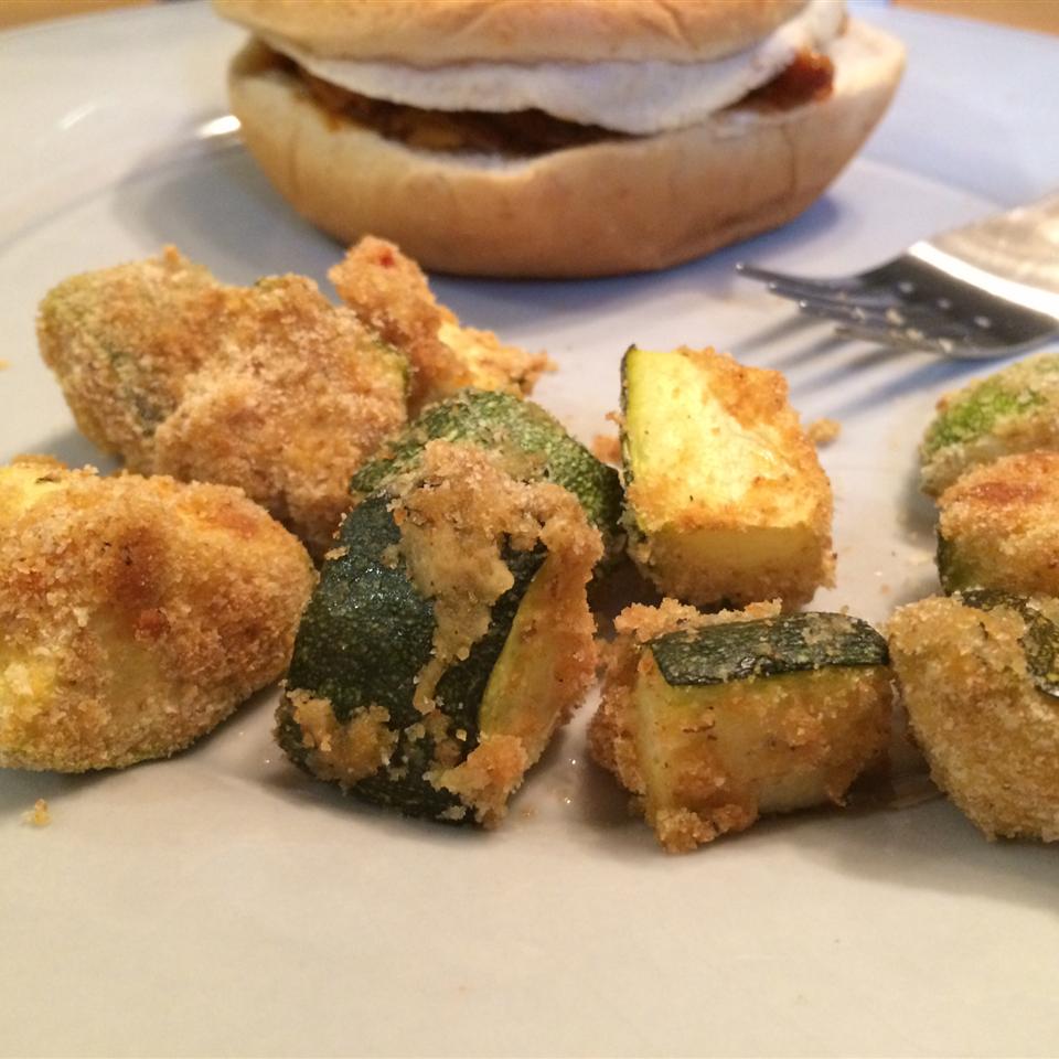 Breaded and Baked Zucchini 