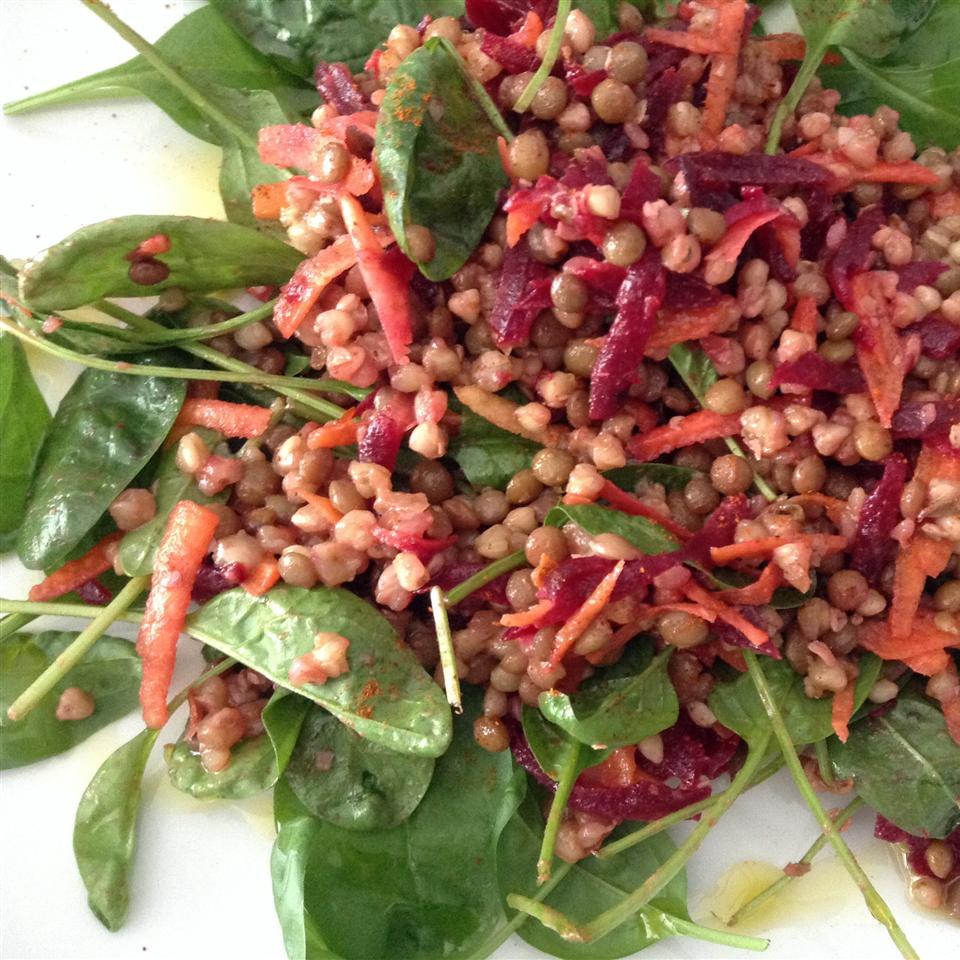 Lentils and Buckwheat Salad To Go (Gluten-Free) Buckwheat Queen