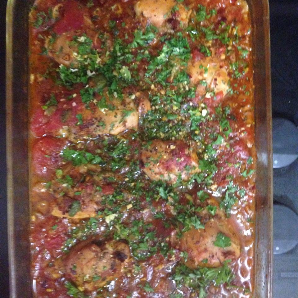 Oven-Braised Chicken Thighs with Fennel and Castelvetrano Olives Linda Pounds