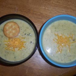 Broccoli and Cheddar Soup 