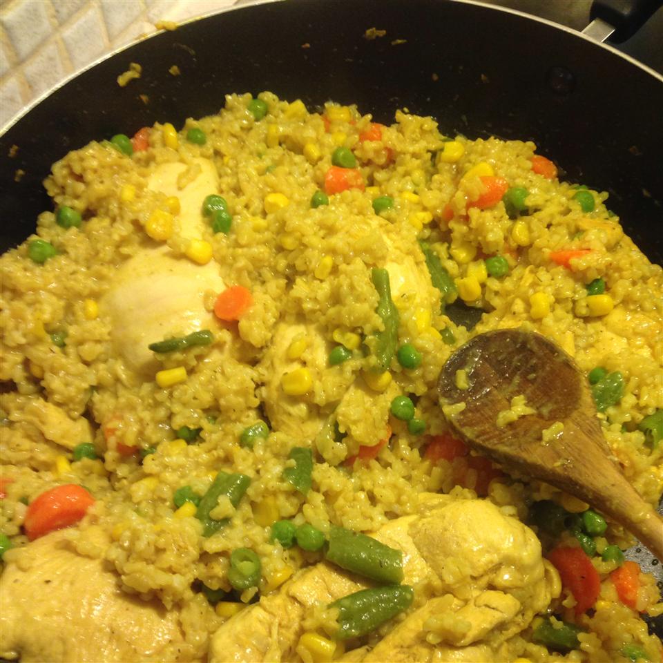 Brown Rice Curry 