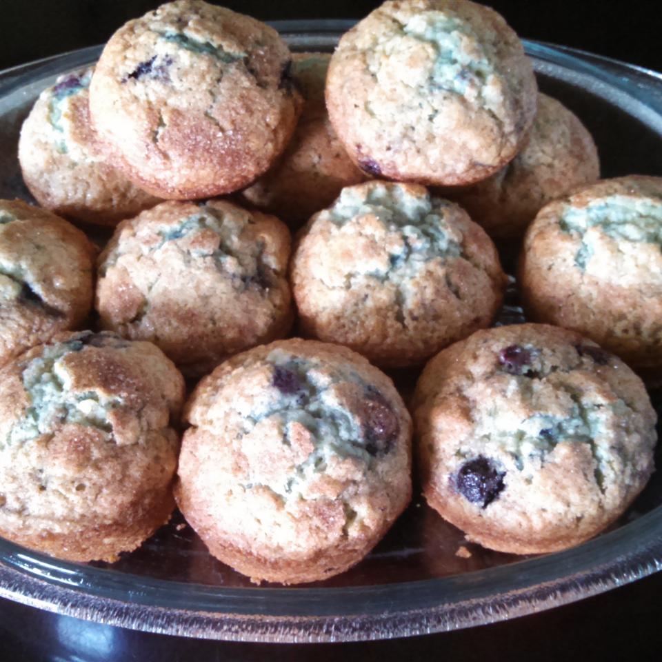 Blueberry Oat Muffins MamaCubb24