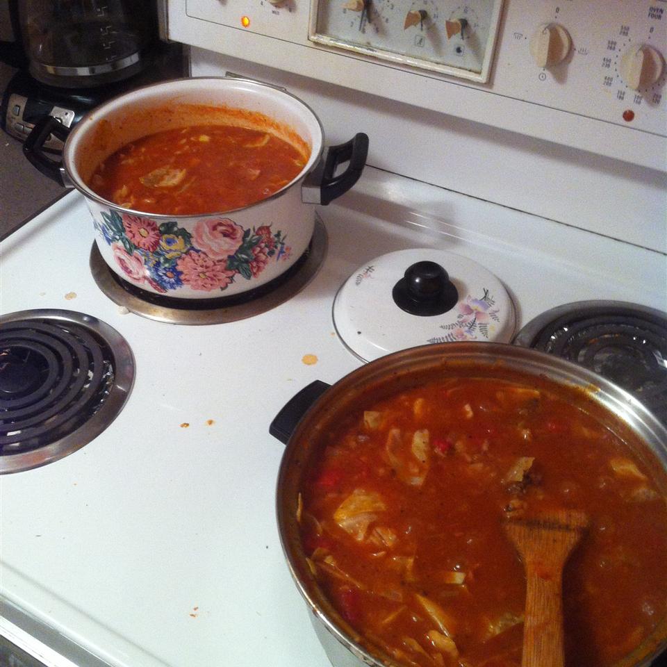 Cabbage Roll Soup 