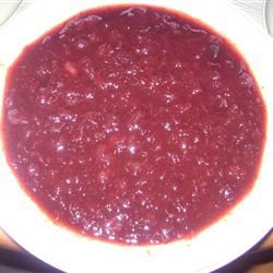 Spiced Orange Cranberry Sauce 