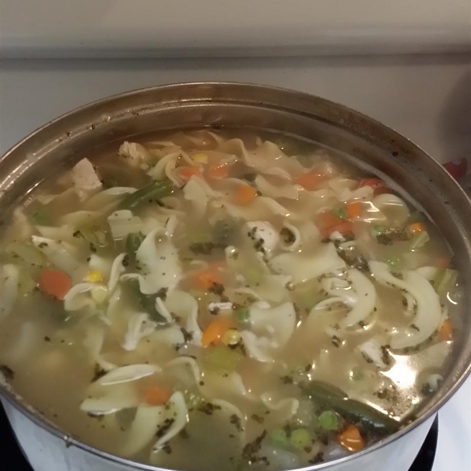 Chunky Chicken Noodle Soup 