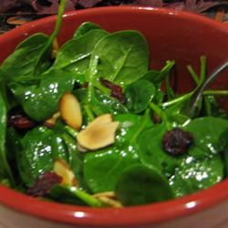 Jamie's Cranberry Spinach Salad 