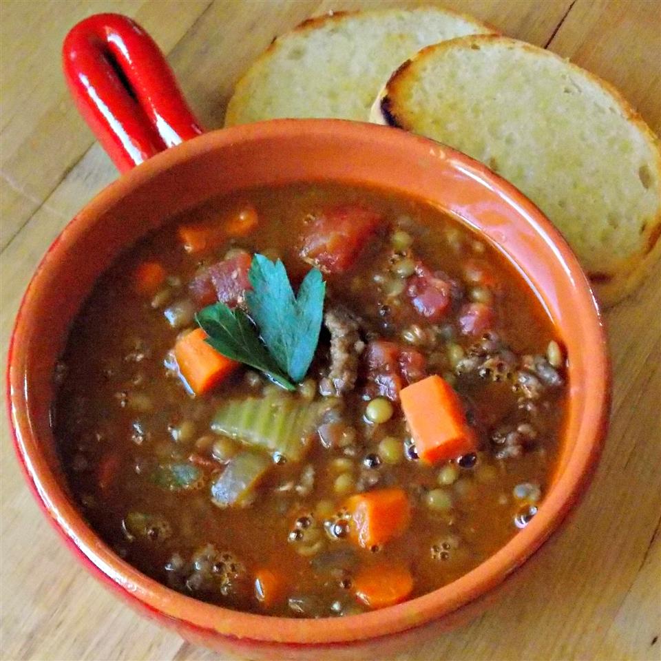 Beef and Lentil Soup