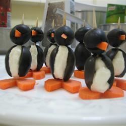 Cream Cheese Penguins 