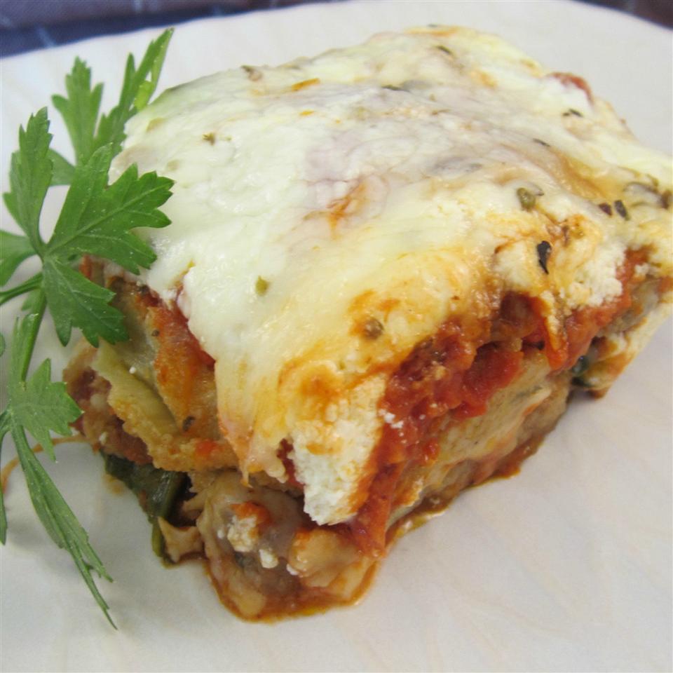 Jorge's Pasta-less Eggplant Lasagna