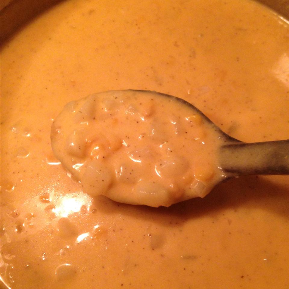 Potato and Cheddar Soup 