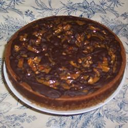 Chocolate Caramel Cheesecake 