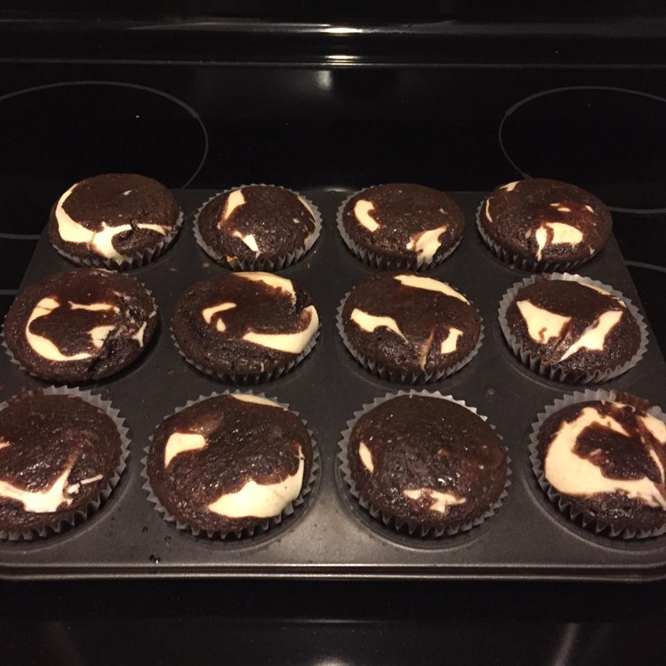 Brownie Cheesecake Cupcakes 