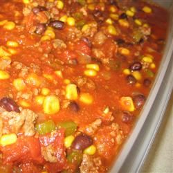 Slow-Cooked Chili 