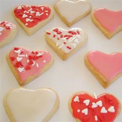 Pope's Valentine Cookies 