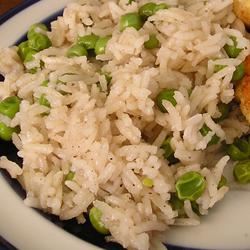 Matar Pulao (Rice with Peas) 