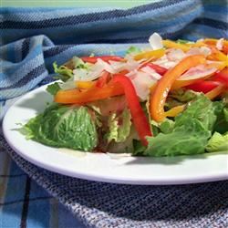 Tri-Pepper Salad 