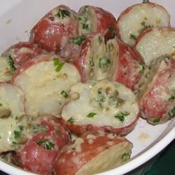 New Potatoes with Caper Sauce 