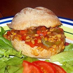 Barbeque Tempeh Sandwiches 