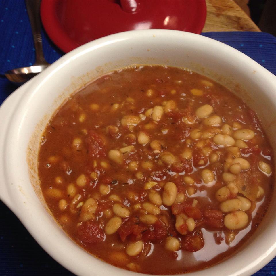 Bean and Tomato Stew with Sage kateweber