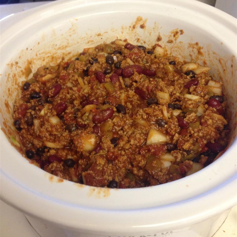 Jay's Spicy Slow Cooker Turkey Chili 