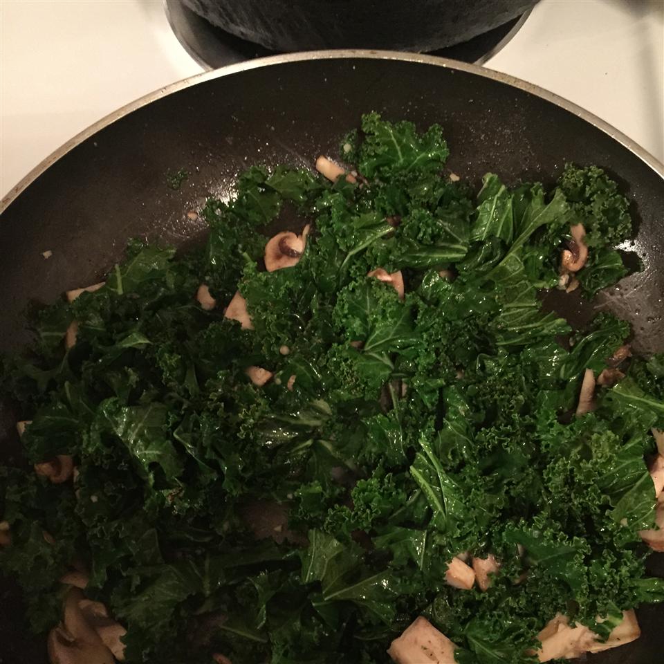 Kale and Mushroom Side 