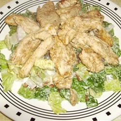 Easy and Fast Cajun Chicken Caesar Salad 