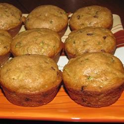 Zucchini-Chocolate Chip Muffins 