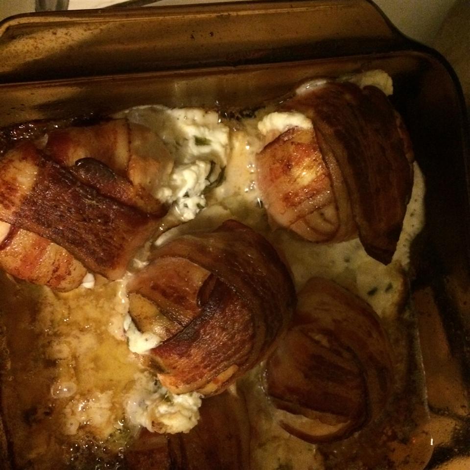 Creamy Bacon-Wrapped Chicken 