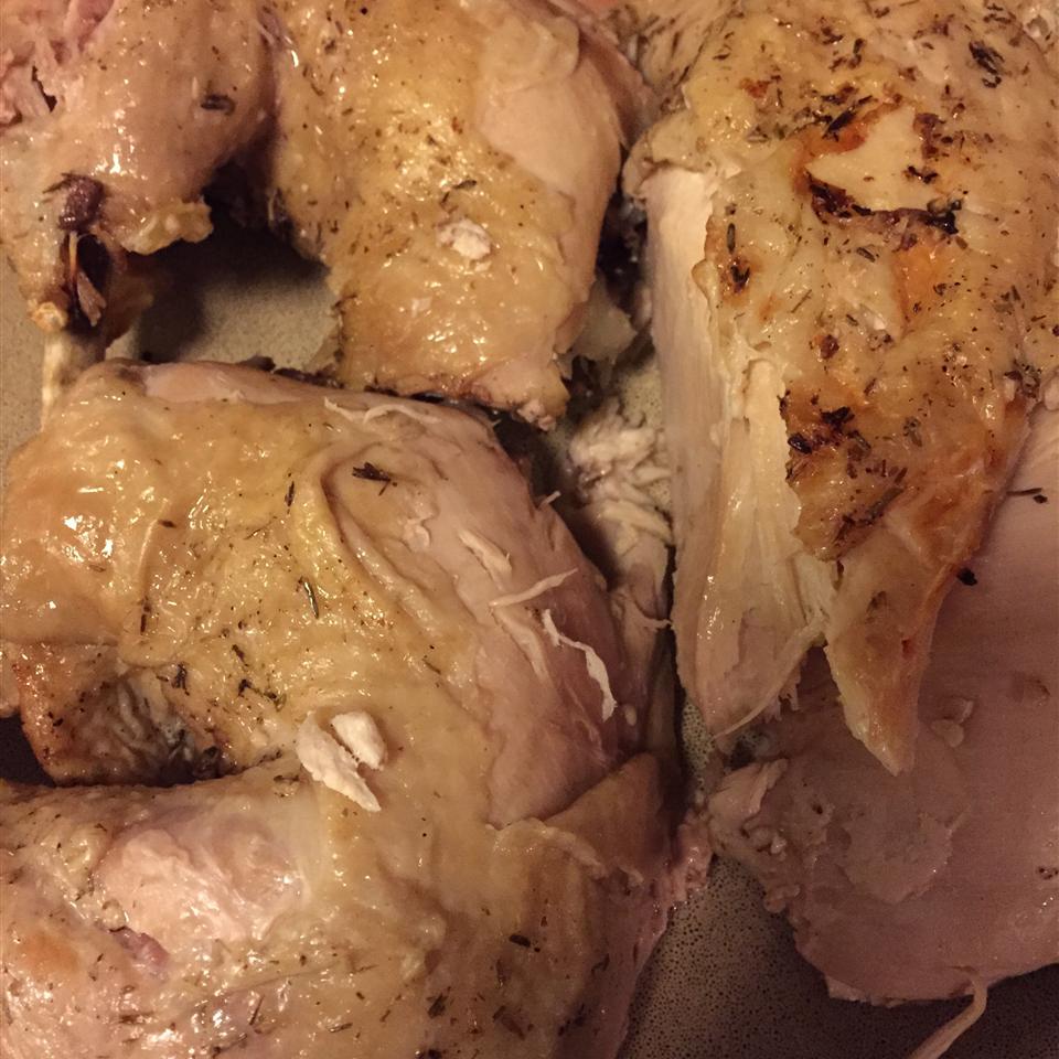 Olive Oil Pressure-Cooked Whole Roasted Chicken