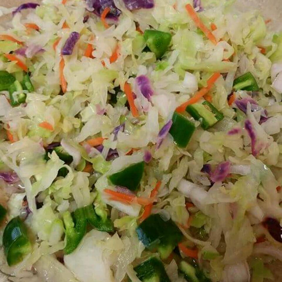 Curtido (El Salvadoran Cabbage Salad) Cry3tal
