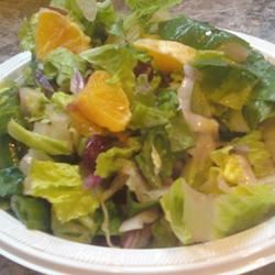 Orange Romaine Salad 