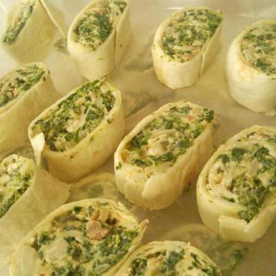 Spinach Roll-Ups Patty
