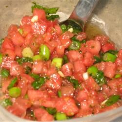 Watermelon Fire and Ice Salsa 