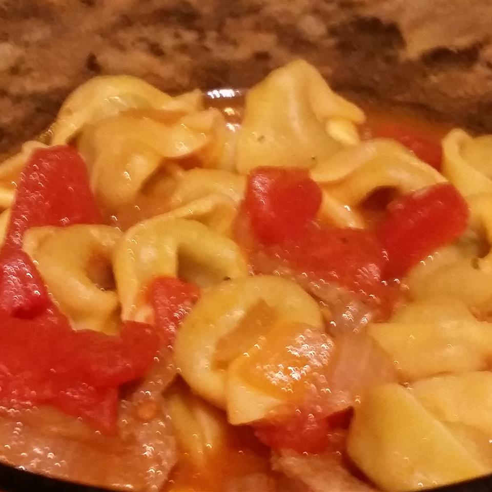 Cheese Tortellini Soup and Sausage 