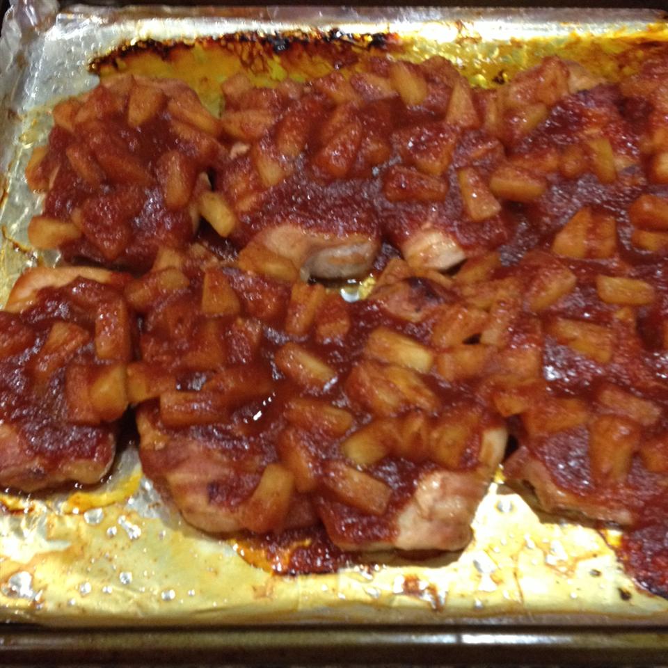 Bacon Wrapped Pork Chops in Zesty Sauce Laila's mommy
