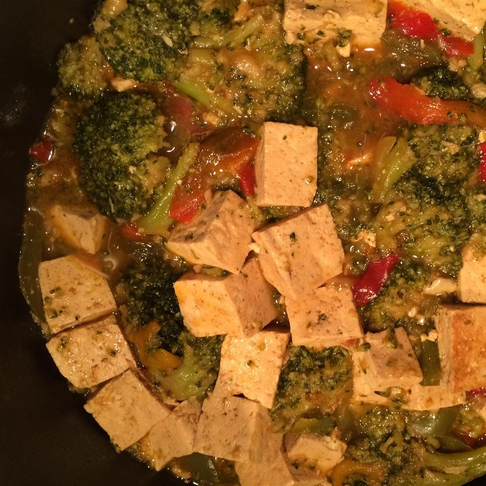 Broccoli and Tofu Stir Fry 