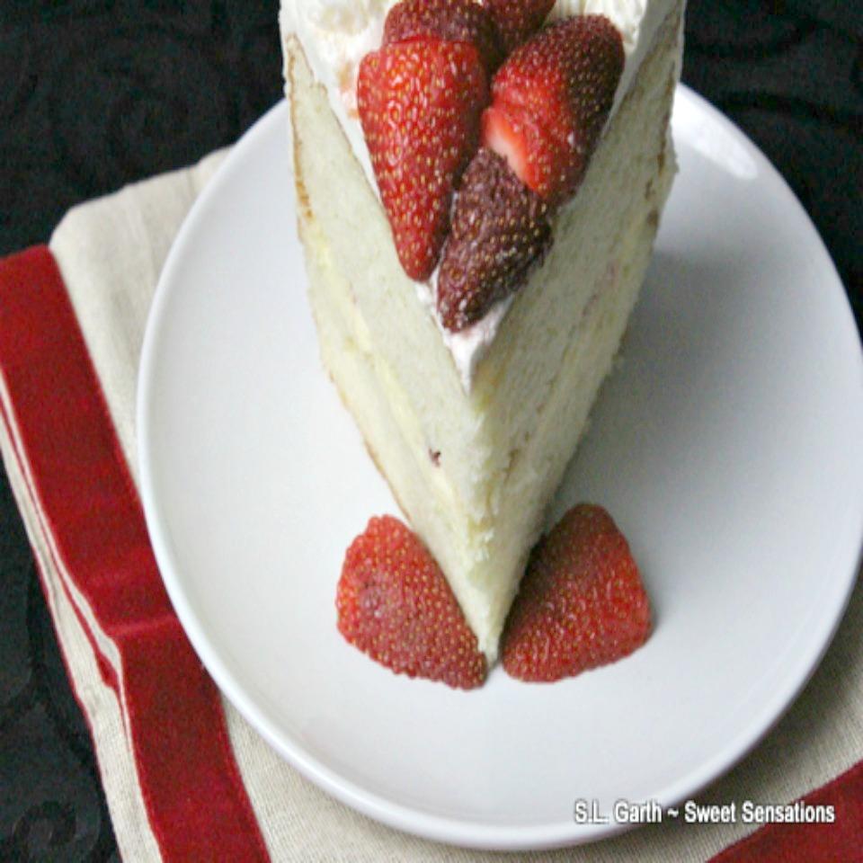 Strawberry Cheesecake Cake Sandra L Garth