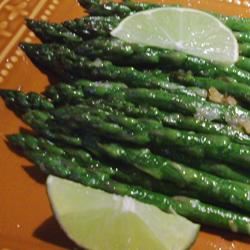 Garlic Asparagus with Lime 