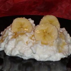 Sweet Cottage Cheese and Bananas 