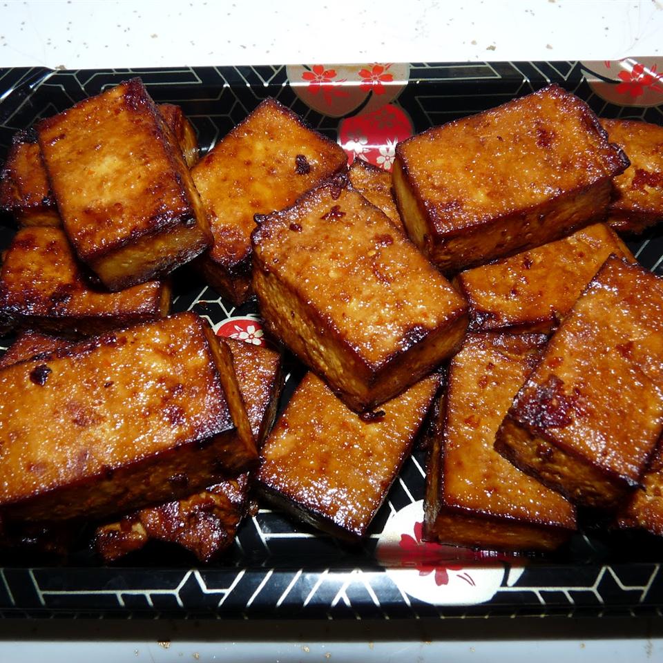 Spicy Baked Tofu 