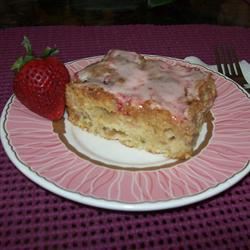 Rhubarb Stir Cake 