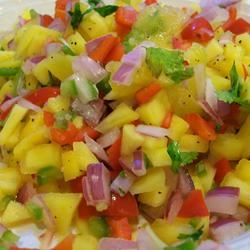 Grilled Tilapia with Mango Salsa 