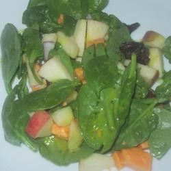 Super Seven Spinach Salad 
