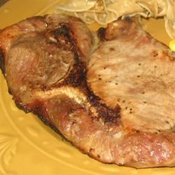 Maple-Mustard Glazed Pork Chops 