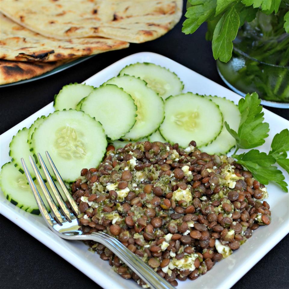 Lentil Salad with Chimichurri Sauce