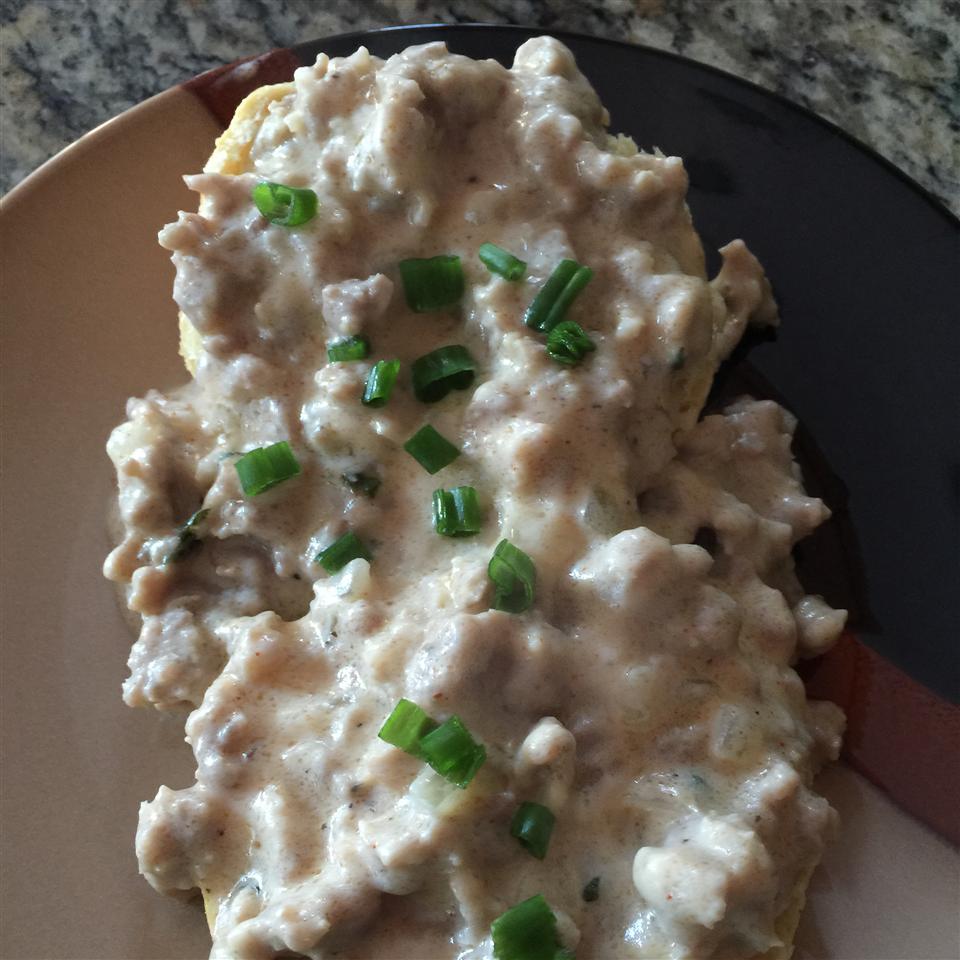 Italian Sausage Gravy and Biscuits Alyeia