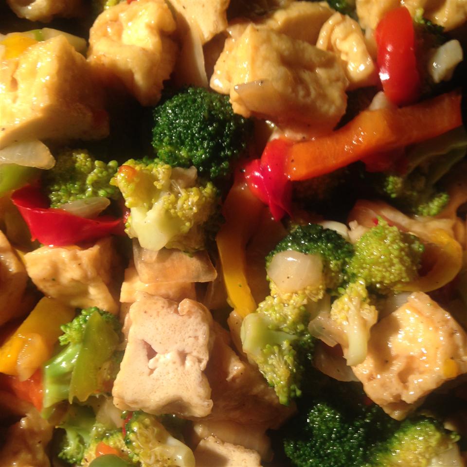 Broccoli and Tofu Stir Fry 